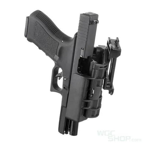 No Restock Date - APS Quick Cocking / Tactical Holster for G19 ( Black ) - WGC Shop