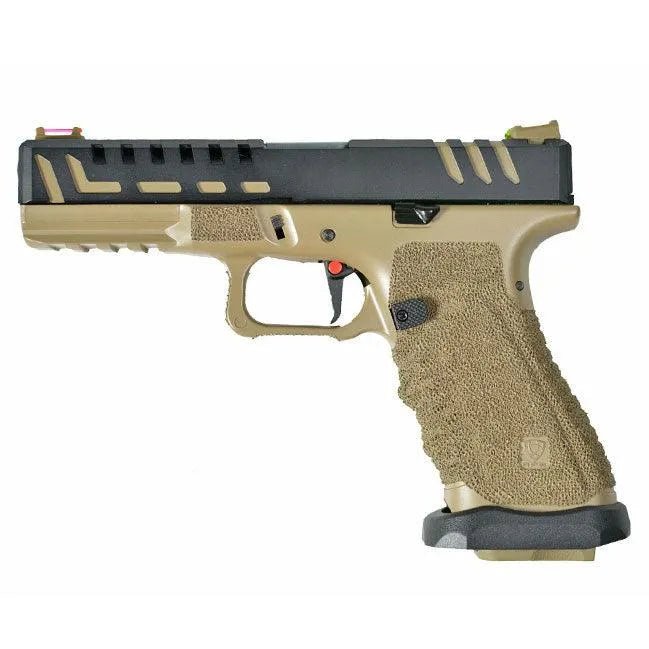 APS Scorpion - T D - Mod GBB Airsoft Black / Tan APS-PS-SCO-D - WGC Shop