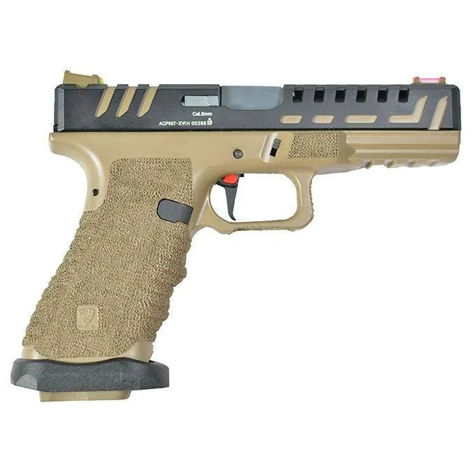 APS Scorpion - T D - Mod GBB Airsoft Black / Tan APS-PS-SCO-D - WGC Shop