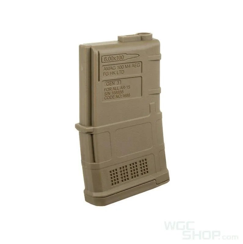 ARES M4 AMAG 100Rds AEG Magazine ( 5 Pcs ) - WGC Shop