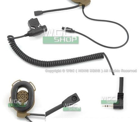 Cavalvy Elite II Tactical Headset with PTT for Motorola Talkabout - WGC Shop
