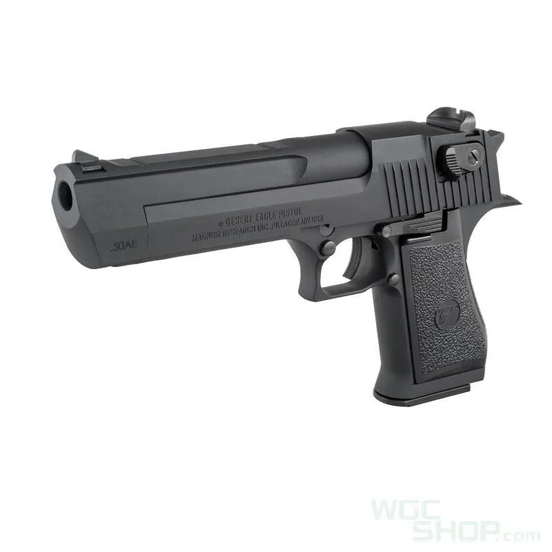 Discontinued - CYBERGUN / WE Desert Eagle GBB Airsoft - Black - WGC Shop