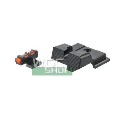 DETONATOR 10 - 8 Type Steel Sight Set for WE M&P Gas Pistol DETO-ST-WE01 - WGC Shop
