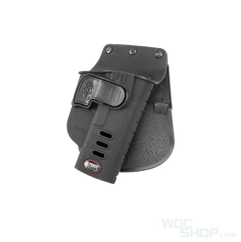 FOBUS Active Retention Holster with Rotation Device for G17 / G19 Gas Pistol ( Black ) - WGC Shop