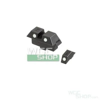 GUARDER Steel Night Sight for Marui G17 GBB Airsoft ( White Dot ) - WGC Shop