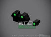 GUARDER Steel Night Sight Set for Marui G26 GBB Airsoft ( Black Body / White Dot ) - WGC Shop