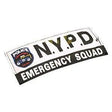 GUARDER 14.5 x 6.5cm Patch ( NYPD, White ) - WGC Shop