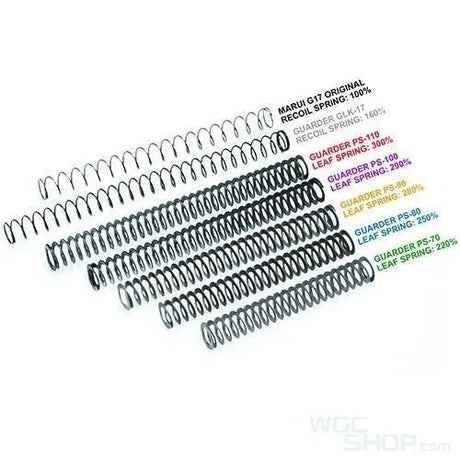 GUARDER 90mm Steel Leaf Recoil Spring for Marui G-Series / M&P GBB Airsoft ( PS-90 ) - WGC Shop
