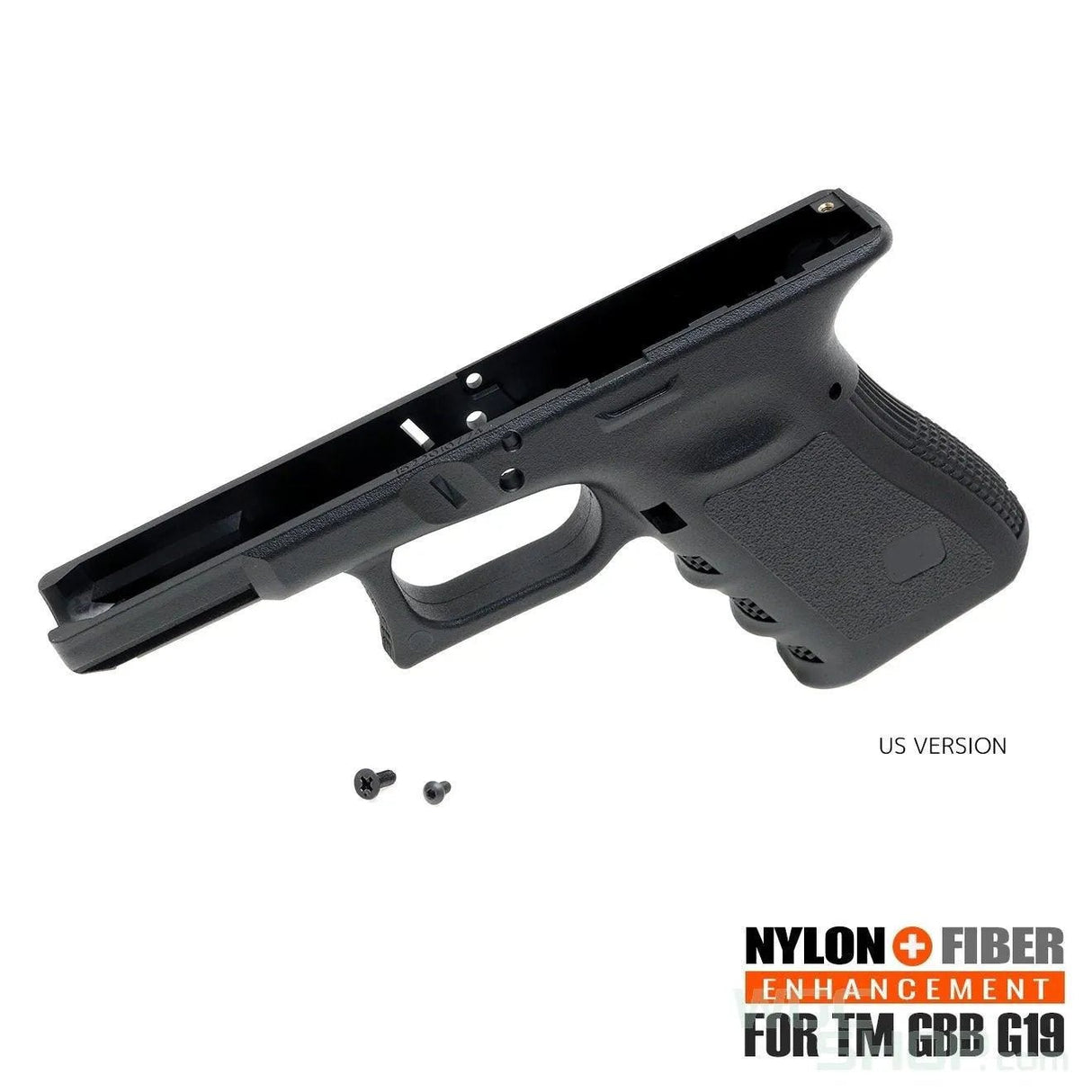 GUARDER Original Frame for Marui G19 Gen3 GBB Airsoft ( U.S. Version / Black ) - WGC Shop