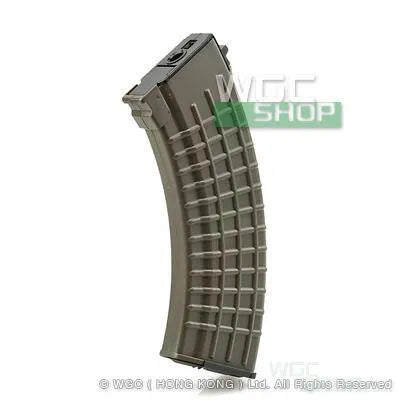 KING ARMS 600Rds Waffle Pattern Magazine for AK AEG ( OD ) - WGC Shop