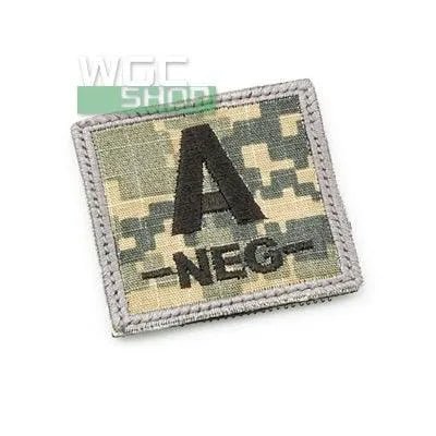 KING ARMS Cube Blood Type Patch ( ACU ) A Neg KA-ACC-6167ACUA - WGC Shop