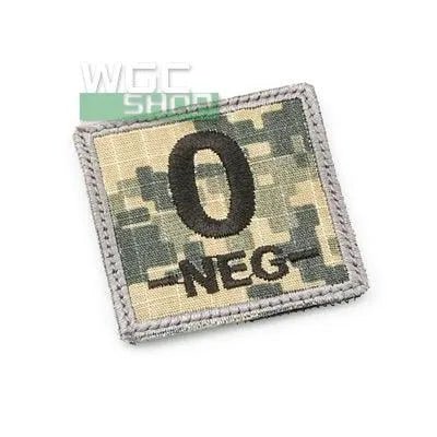 KING ARMS Cube Blood Type Patch ( ACU ) O Neg KA-ACC-6167ACUO - WGC Shop