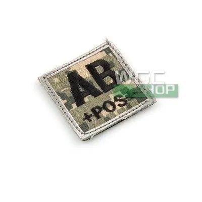 KING ARMS Cube Blood Type Patch ( ACU ) AB KA-ACC-2167ACUAB - WGC Shop