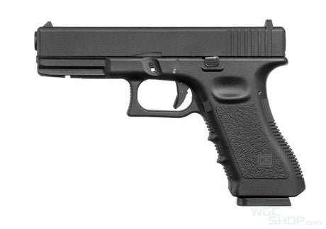 KJ WORKS KP-17 GBB Airsoft - Black - WGC Shop