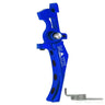 Maxx CNC Aluminum Advanced Speed Trigger ( Style D ) Blue MAXX-TRG002SDU - WGC Shop