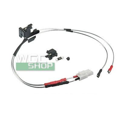 MODIFY-TECH Low Resistance Wire Set for M4 / M16 AEG ( Front / Mini Tamiya Plug ) - WGC Shop