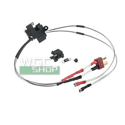 MODIFY-TECH Low Resistance Wire Set for M4 / M16 AEG ( Front / Deans Plug ) - WGC Shop