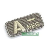MIL - SPEC MONKEY Patch - Blood Type A - ( ACU Light ) MSM-P-080ANACUL - WGC Shop