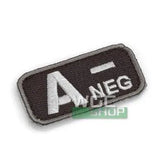 MIL - SPEC MONKEY Patch - Blood Type A - ( SWAT ) MSM-P-080ANSWAT - WGC Shop