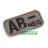 MIL - SPEC MONKEY Patch - Blood Type AB - ( ACU Dark ) MSM-P-080ABNACUD - WGC Shop
