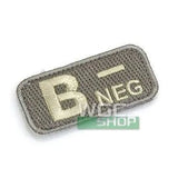MIL - SPEC MONKEY Patch - Blood Type B - ( ACU Light ) MSM-P-080BNACUL - WGC Shop