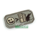 MIL - SPEC MONKEY Patch - Crazier Than ( ACU ) MSM-P-112ACU - WGC Shop
