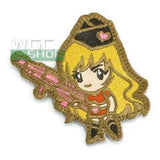 Discontinued - MIL - SPEC MONKEY Patch - Gun Girl 1 ( Subdued ) MSM-P-059SUB - WGC Shop