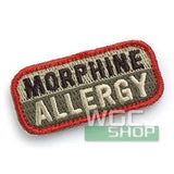 MIL - SPEC MONKEY Patch - Morphine Allergy ( ACU ) MSM-P-099ACU - WGC Shop