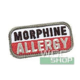 MIL - SPEC MONKEY Patch - Morphine Allergy ( Medical ) MSM-P-099MEDI - WGC Shop