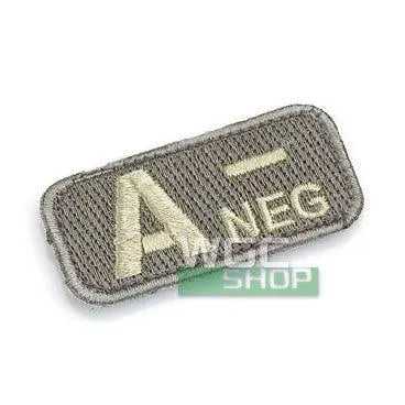 MIL-SPEC MONKEY Patch - Blood Type A- ( ACU Light ) - WGC Shop