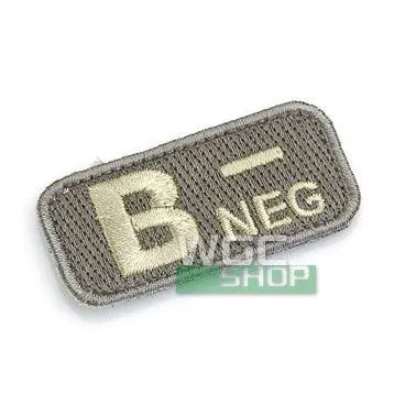 MIL-SPEC MONKEY Patch - Blood Type B- ( ACU Light ) - WGC Shop