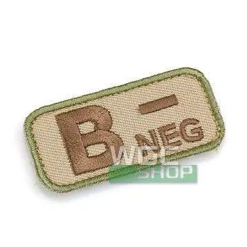 MIL-SPEC MONKEY Patch - Blood Type B- ( Multicam ) - WGC Shop