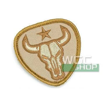 MIL-SPEC MONKEY Patch - Bull Skull ( Desert ) - WGC Shop