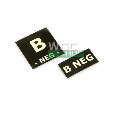 PROUD Blood Type Patch B Neg - WGC Shop