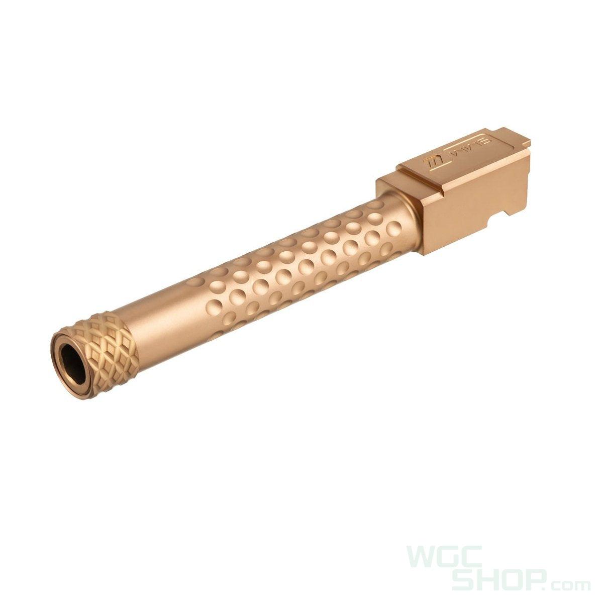 PTS ZEV Suppressor Threaded Dimpled Stainless Barrel for Marui G17 GBB Airsoft - WGC Shop