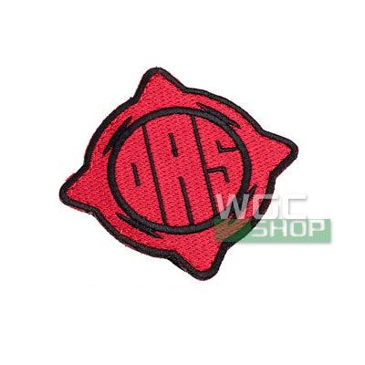 PTS DAS Logo Patch ( Red / Black ) - WGC Shop