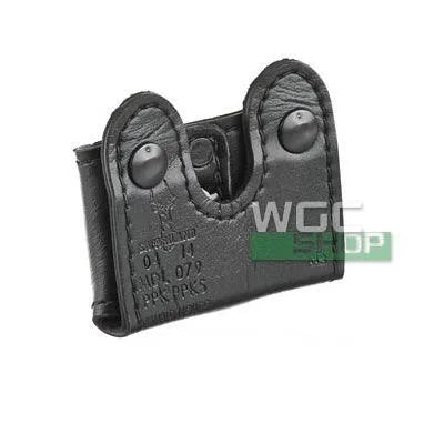 SAFARILAND 079 Magazine Pouch for PPK ( Plain Black ) - WGC Shop