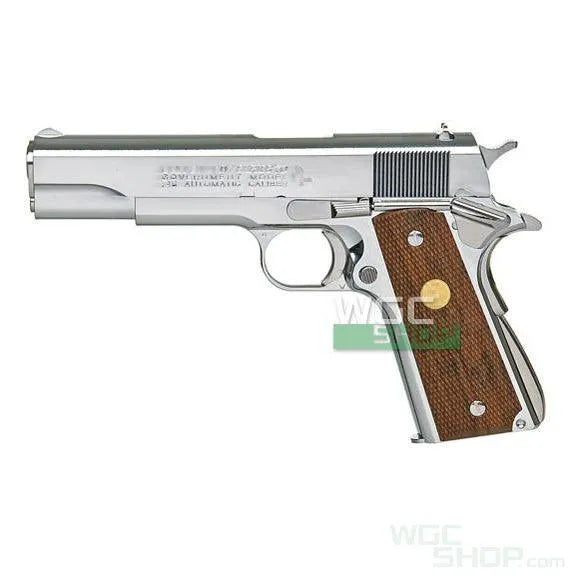 TOKYO MARUI Government Series 70 Nickel Finish GBB Airsoft - WGC Shop