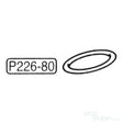 Discontinued - TOKYO MARUI Original Parts - P226 GBB Airsoft ( P226-80 ) - WGC Shop