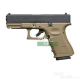 WE Nineteen GBB Airsoft - Tan WE-PS-19-TAN - WGC Shop