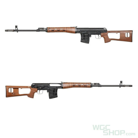 No Restock Date - WE SVD GBB Airsoft - Aluminum Receiver / Plastic Imitation Wood - WGC Shop