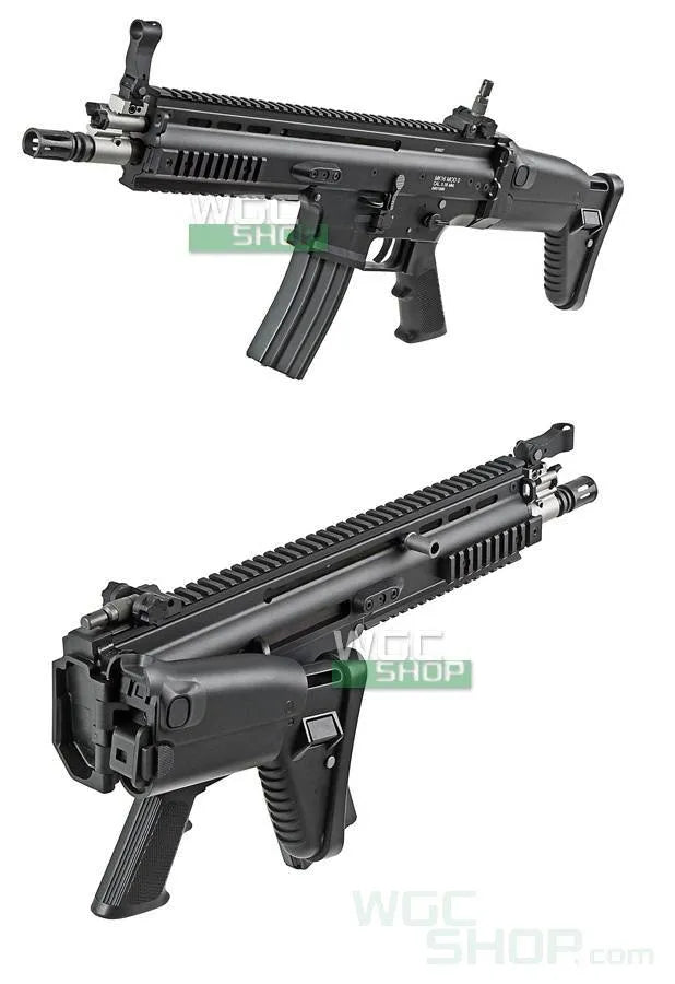 No Restock Date - Cybergun / WE SCAR-L GBB Airsoft - Black - WGC Shop