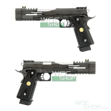 WE Hi Capa 7 Full Metal Dragon GBB Airsoft ( Type B, Black ) - WGC Shop