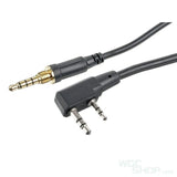 Z TACTICAL zFBI Style Headset Plug Kenwood ZTHK-Z132-KEN - WGC Shop