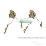 Z TACTICAL Helmet Rail Adapter Set for COM 1 / 2 Headset - WGC Shop